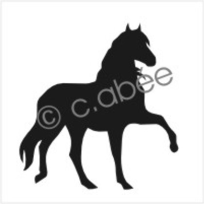 Aufkleber Gangpferde