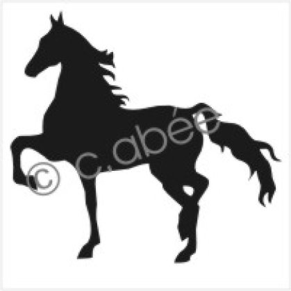Aufkleber Gangpferde